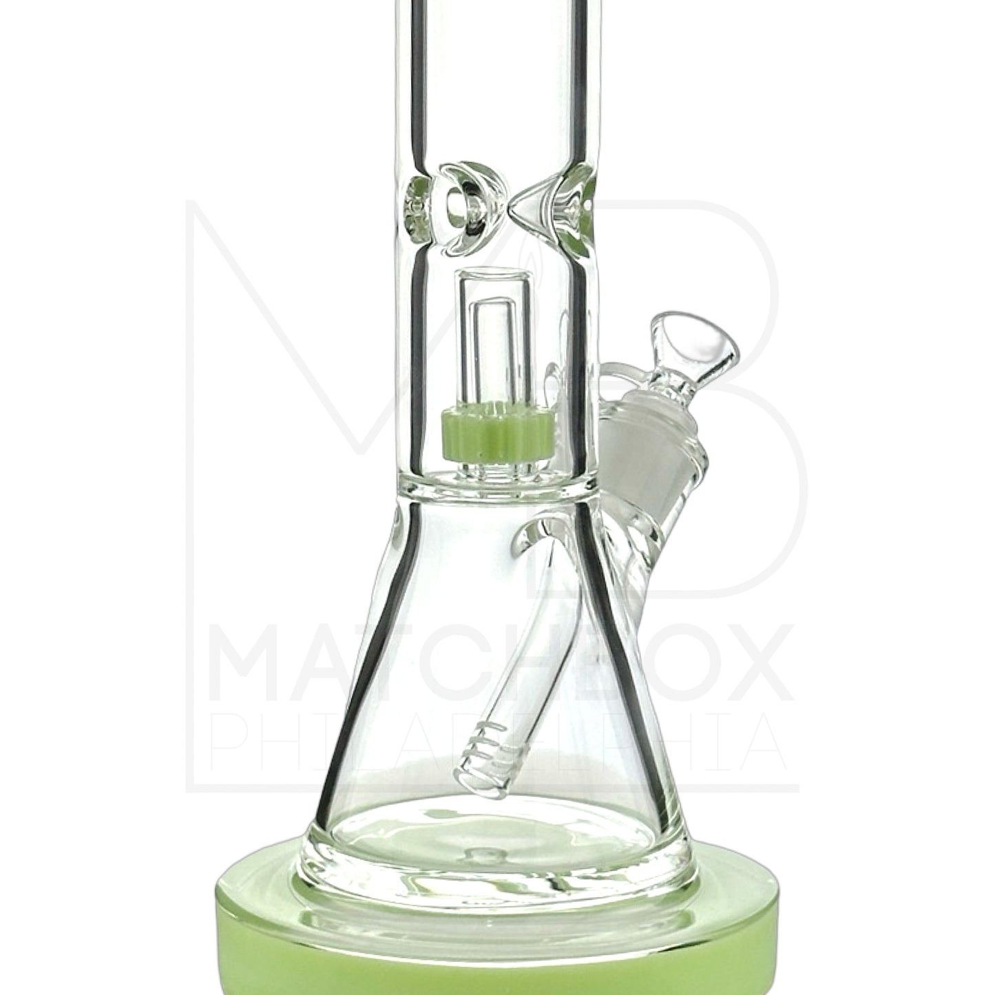 15" Showerhead 9mm Beaker | Slime