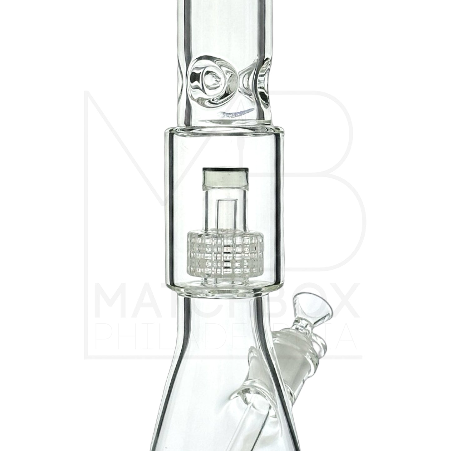 15" UFO Color Lip Beaker | Black