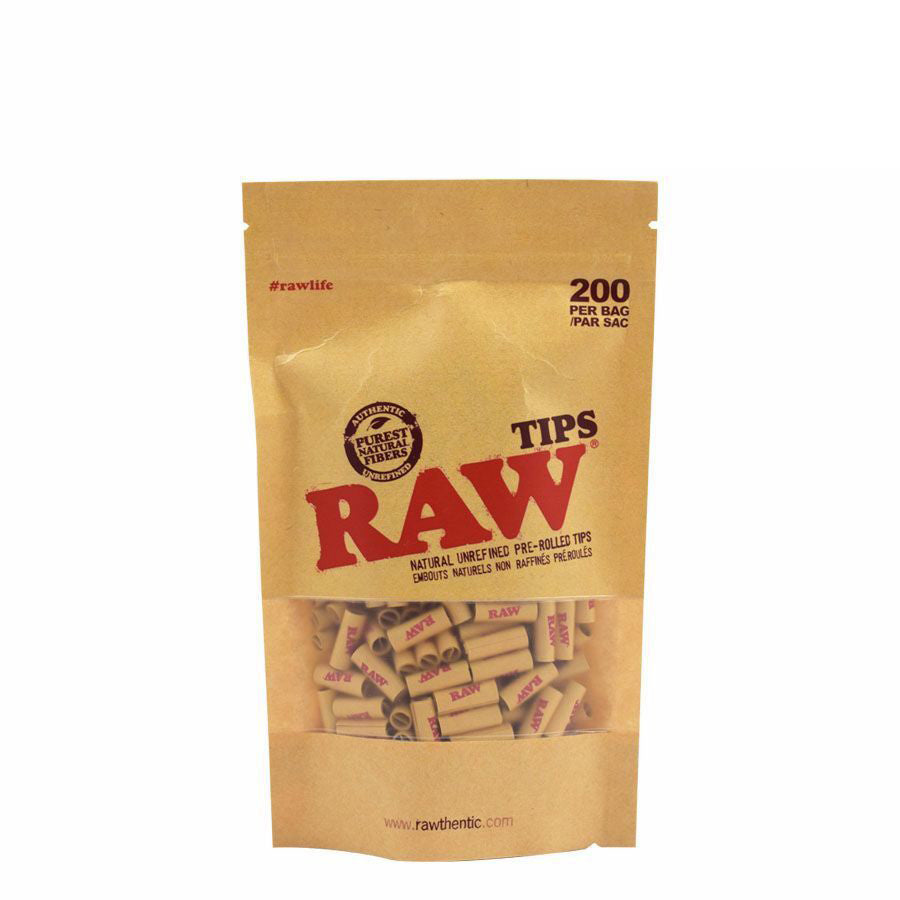 RAW Pre-Rolled Tips 200ct.