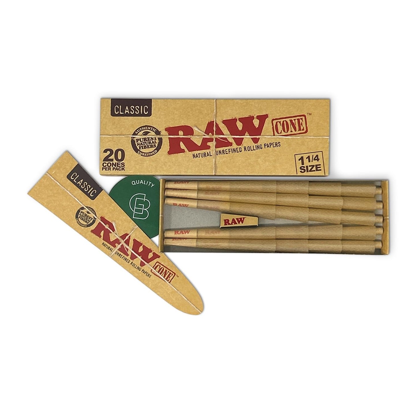 RAW 20pk Lean Cones