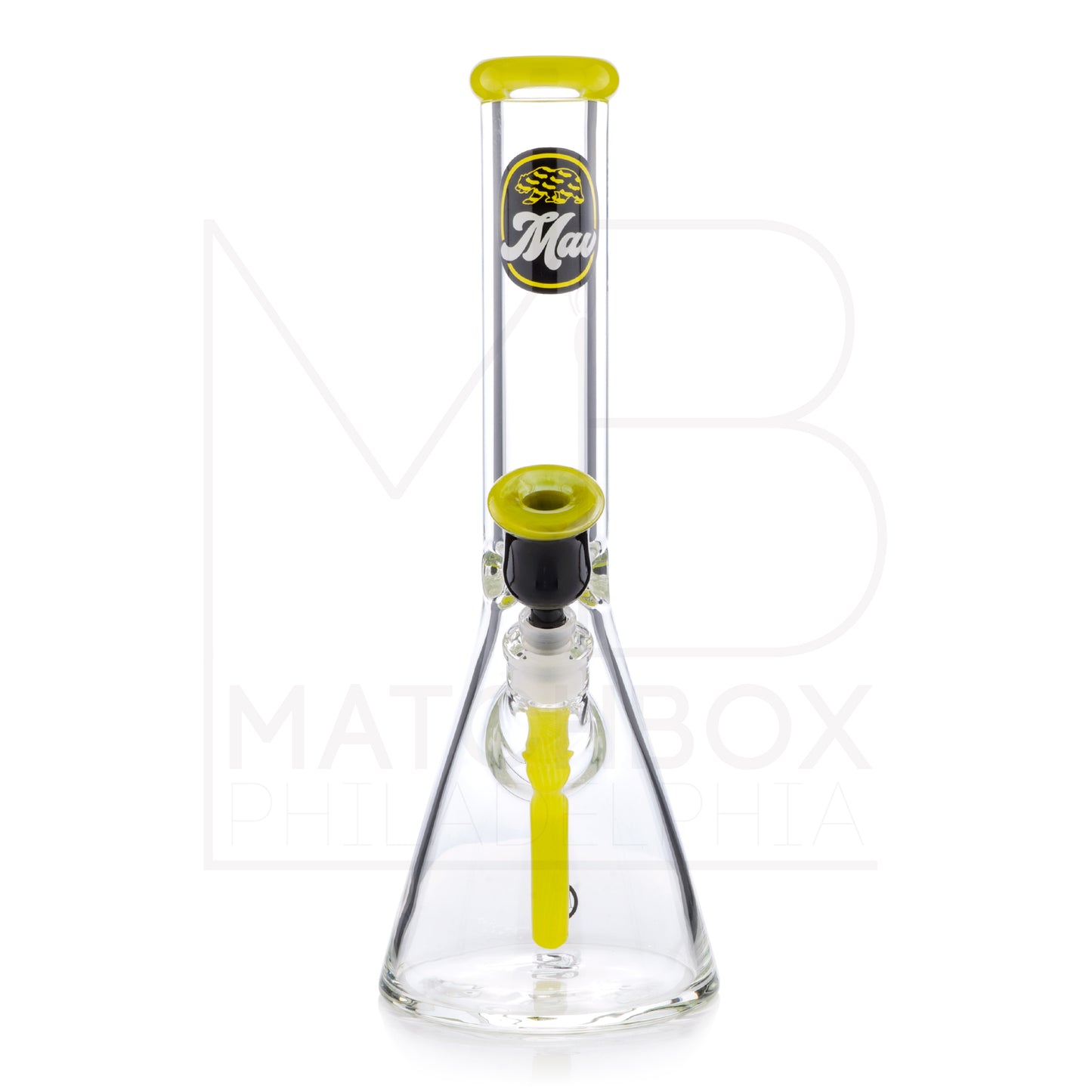 14" 9mm Cali Beaker | Yellow