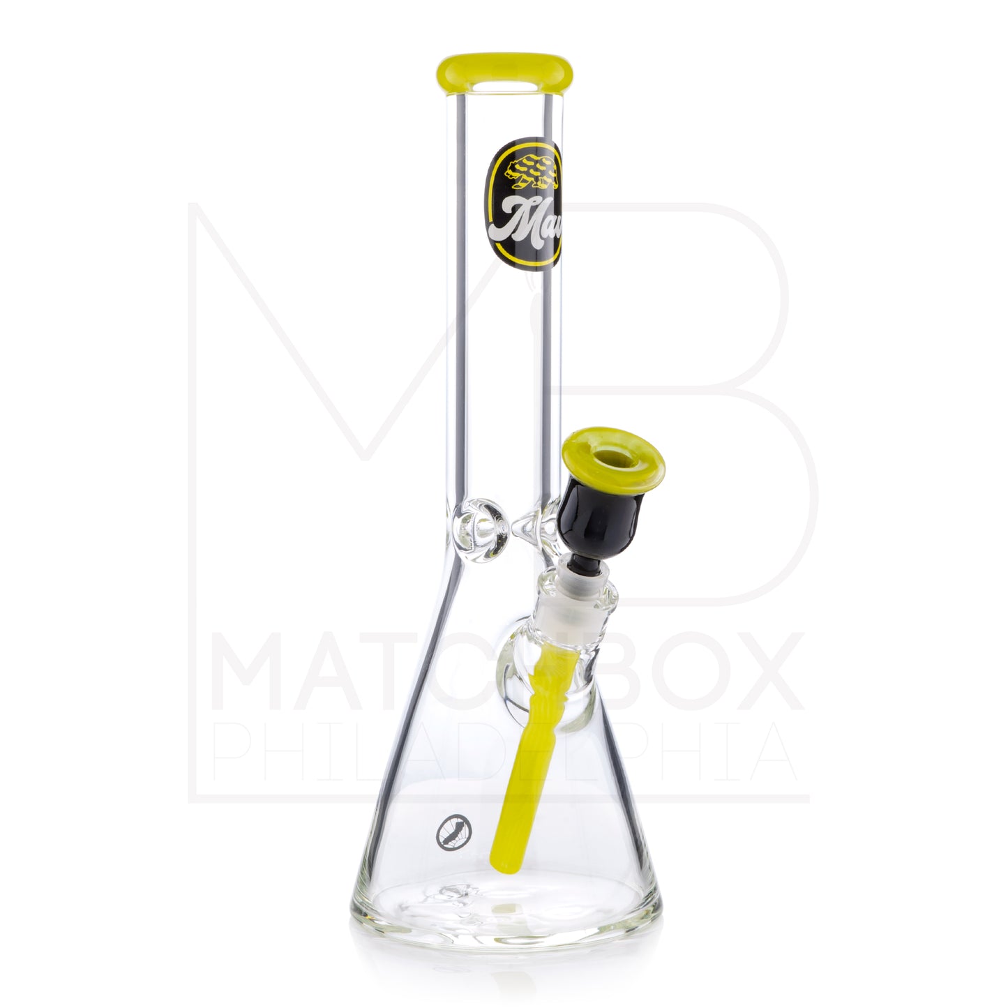 14" 9mm Cali Beaker | Yellow