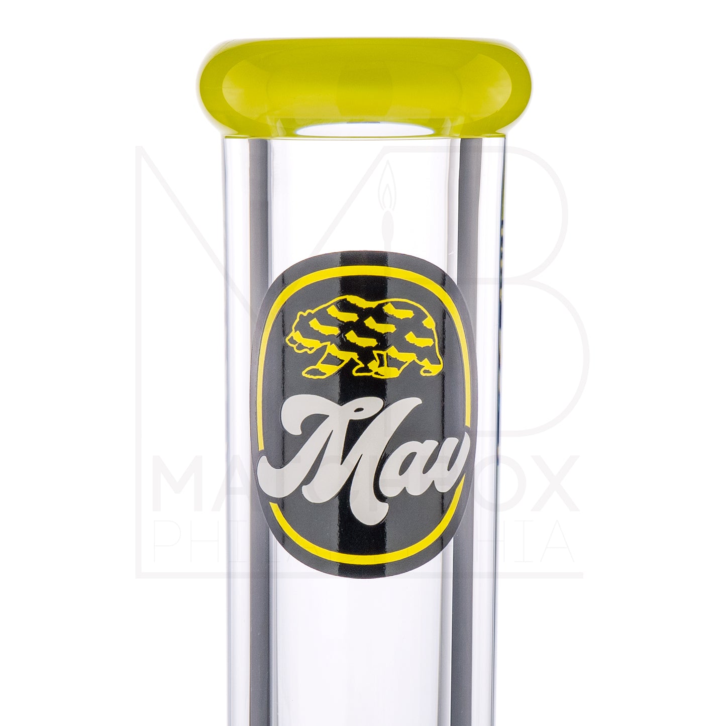 14" 9mm Cali Beaker | Yellow