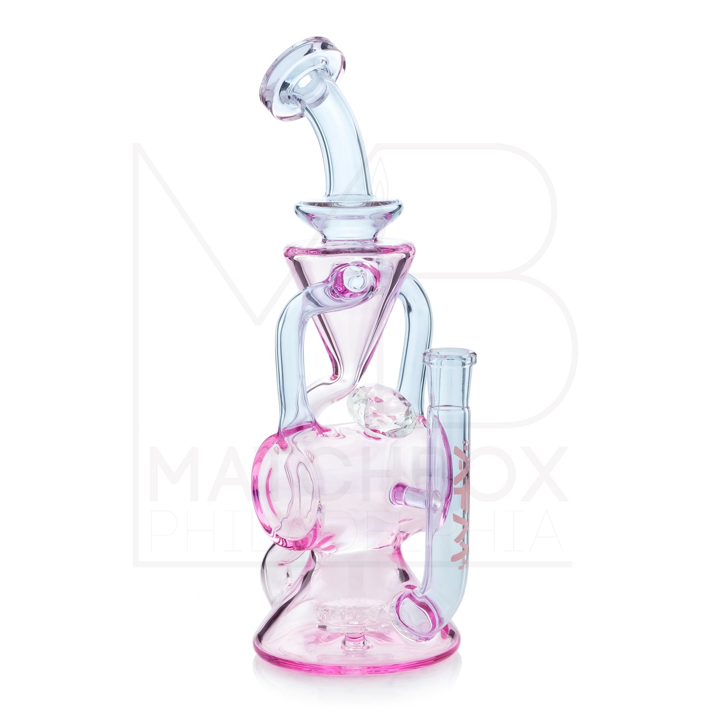 Barrel Blaster Recycler Rig | Pink