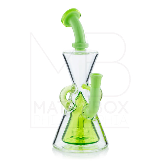 Hourglass Recycler Rig | Green