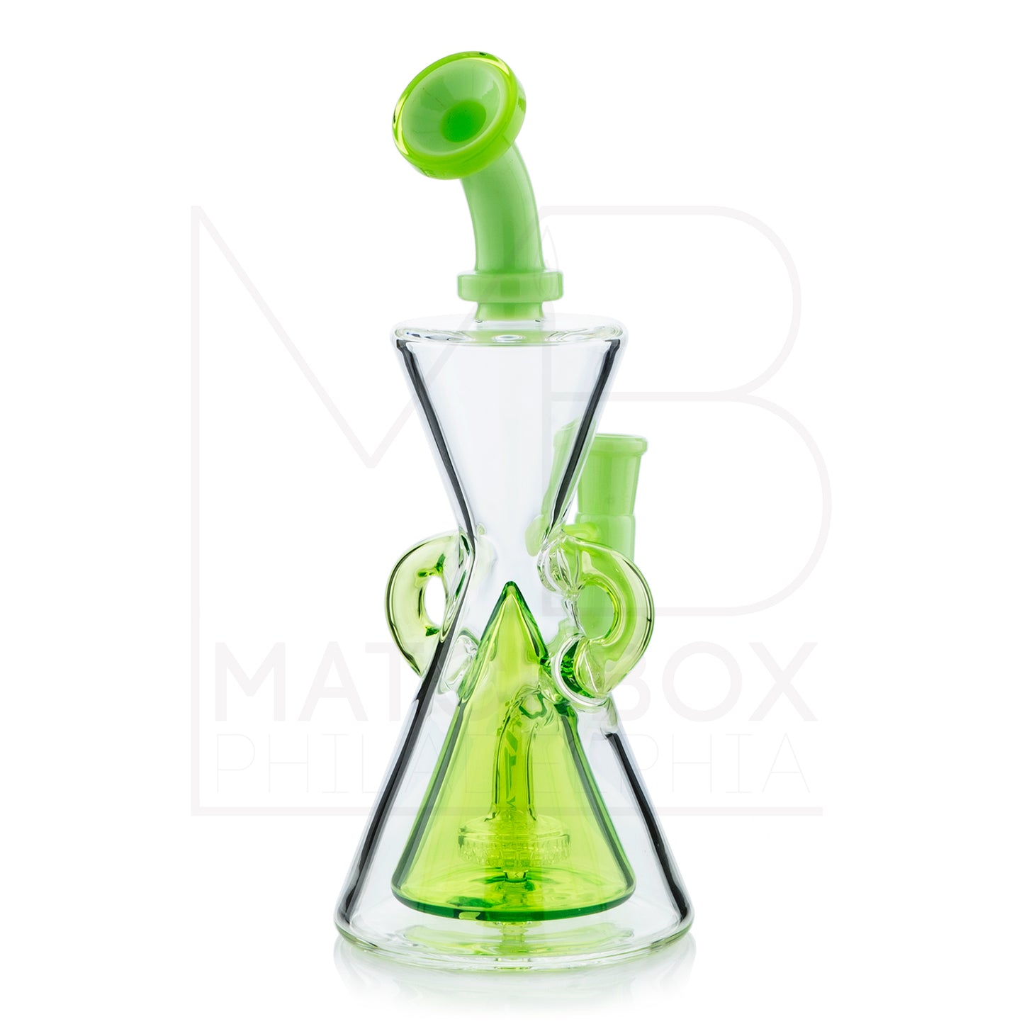 Hourglass Recycler Rig | Green