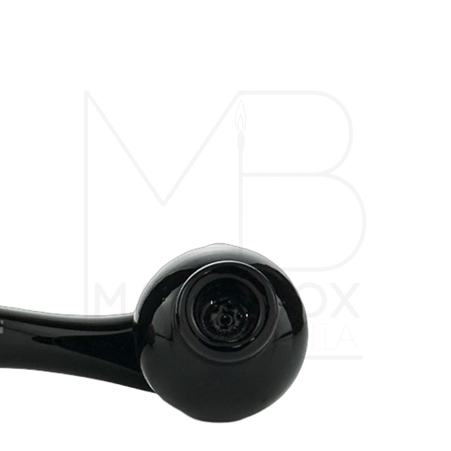 Screened Sherlock Pipe | Black