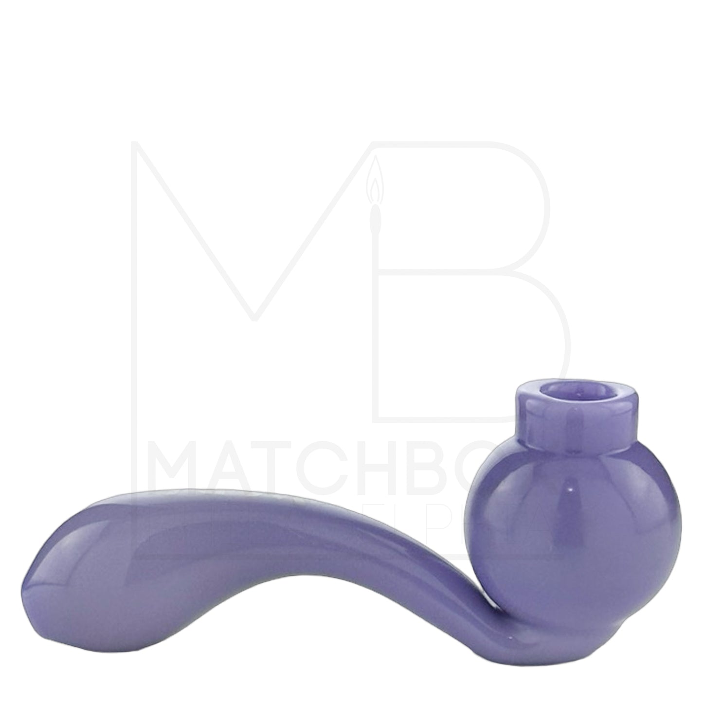 Screened Sherlock Pipe | Purple