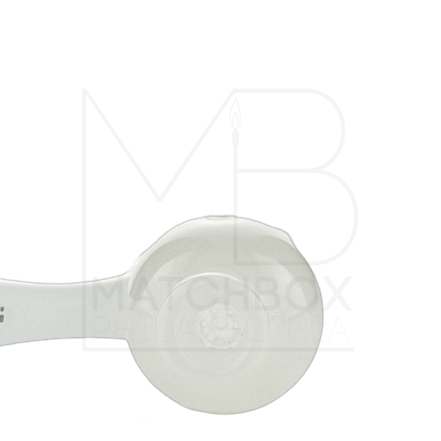 Screened Sherlock Pipe | White