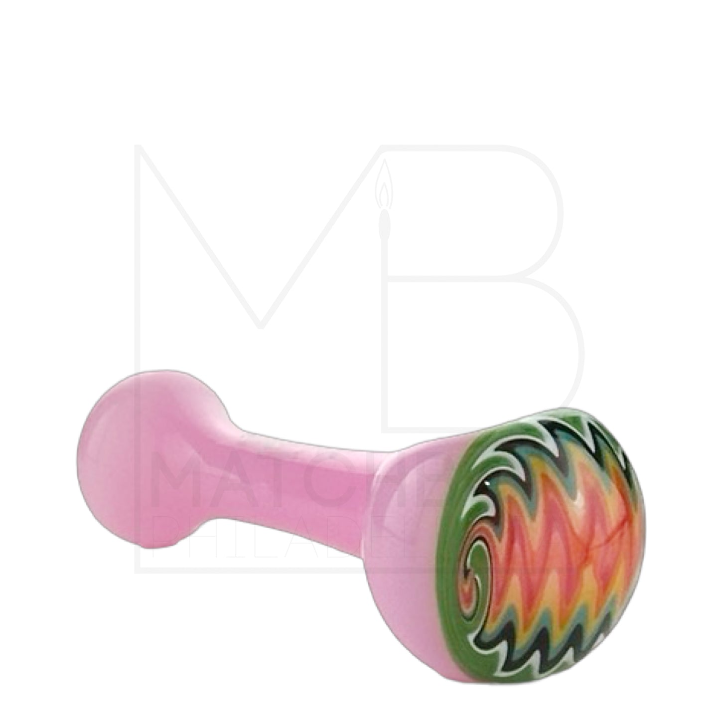 Worked Head Pipe | Pink