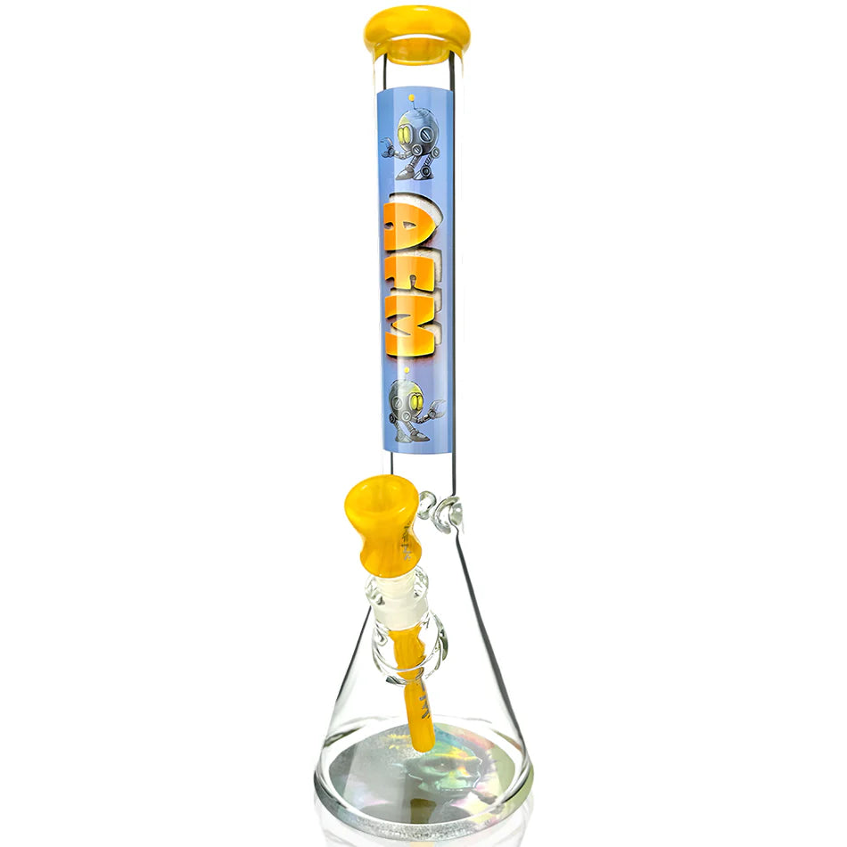 18" 9mm Robot Beaker | Orange