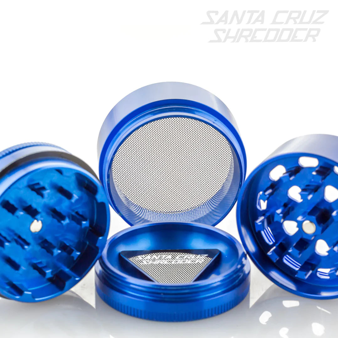 Medium 4 Piece Grinder | Blue