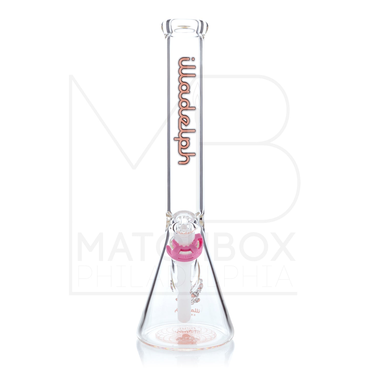 Short 15" Beaker | Pink