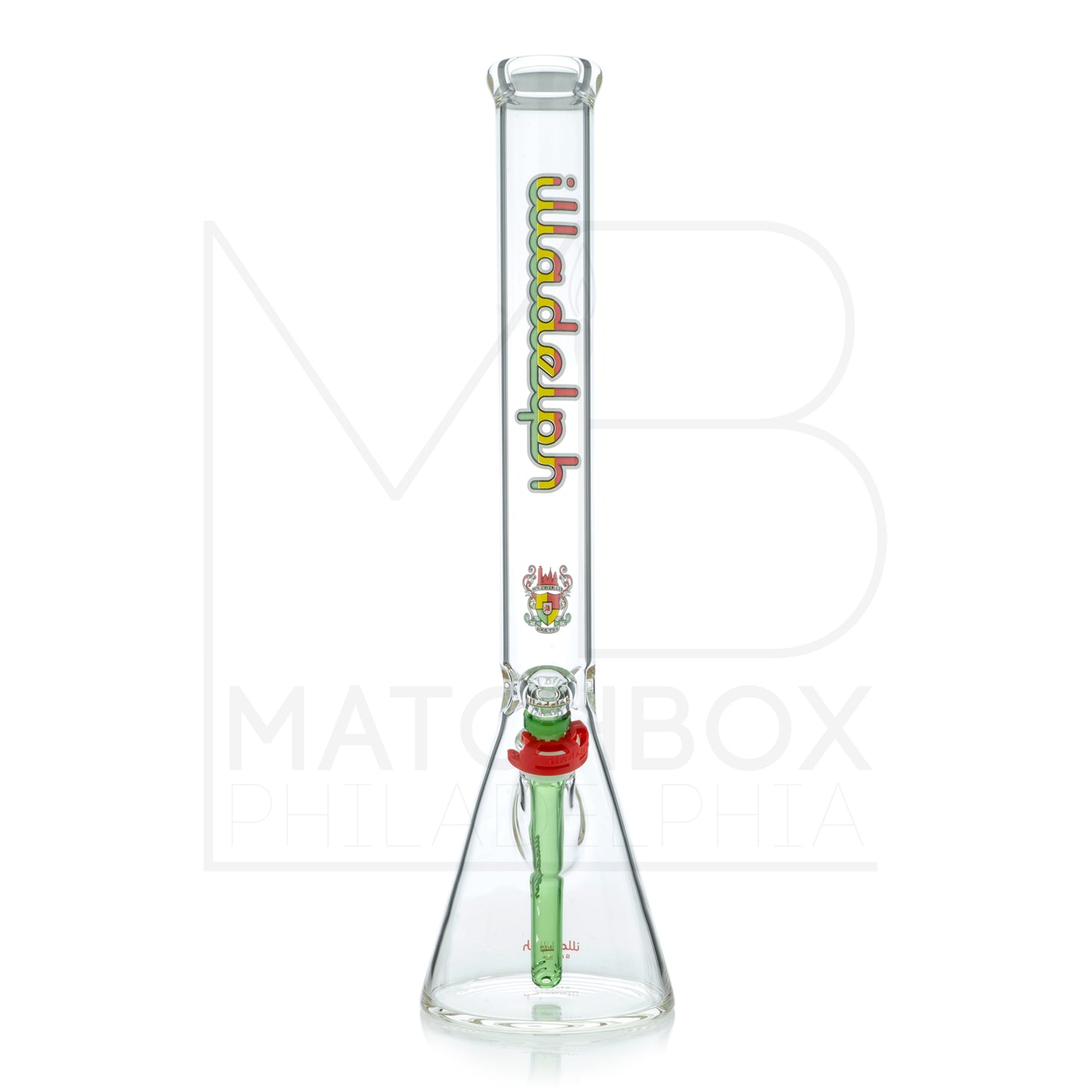 Medium 19" Beaker | Rasta