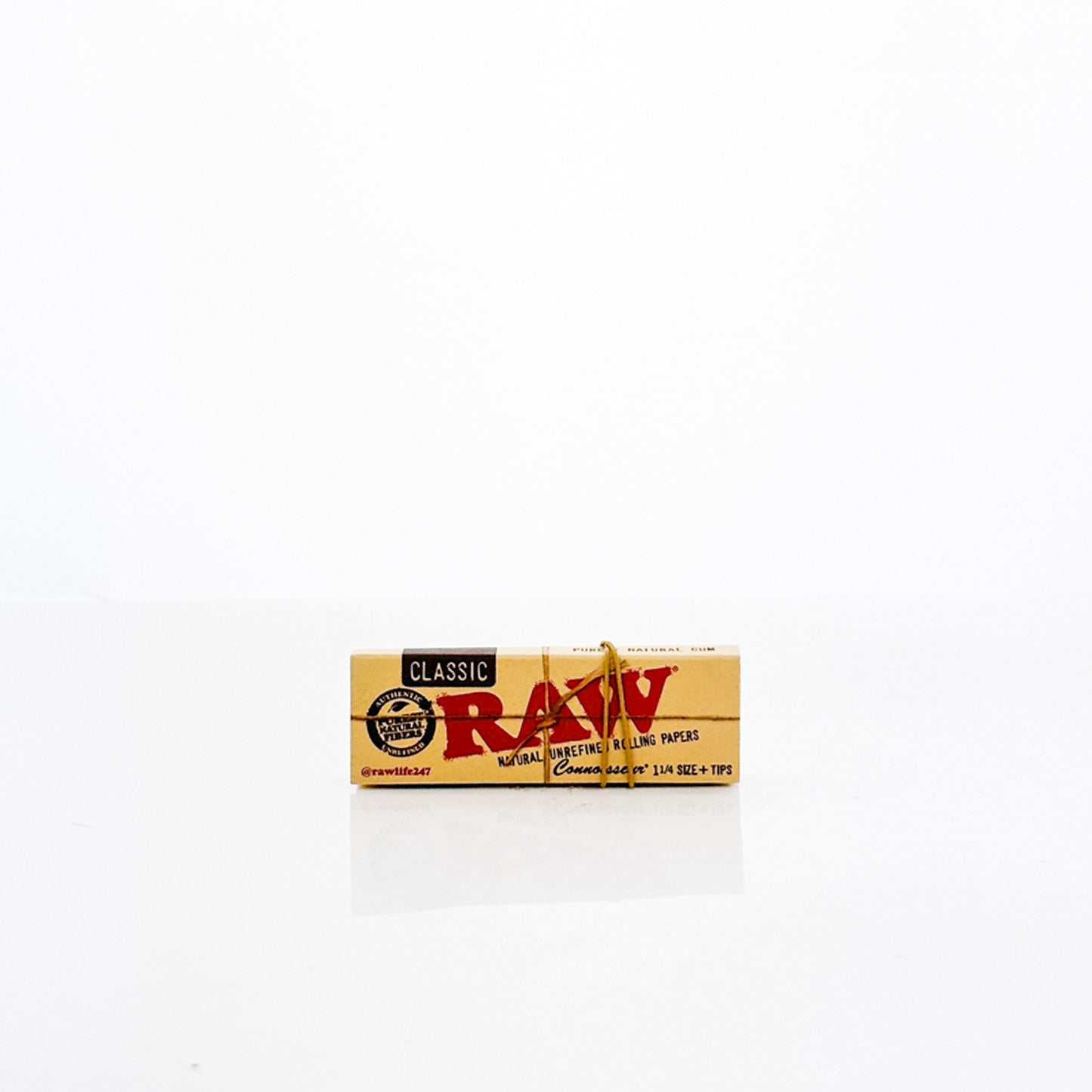 RAW Connoisseur 1.25 Rolling Papers + Tips