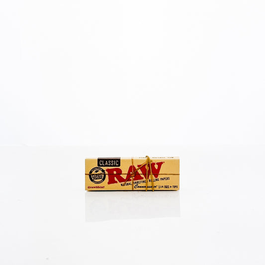 RAW Connoisseur 1.25 Rolling Papers + Tips