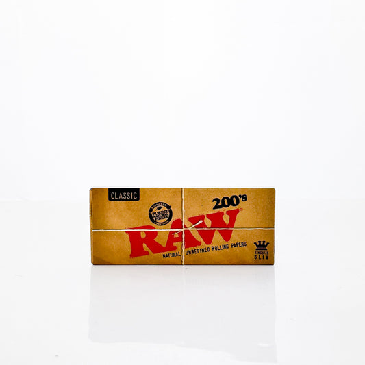 RAW King Size Rolling Papers 200 Pack