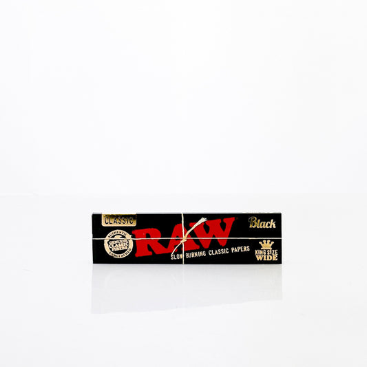 RAW King Size Black Wide Rolling Papers