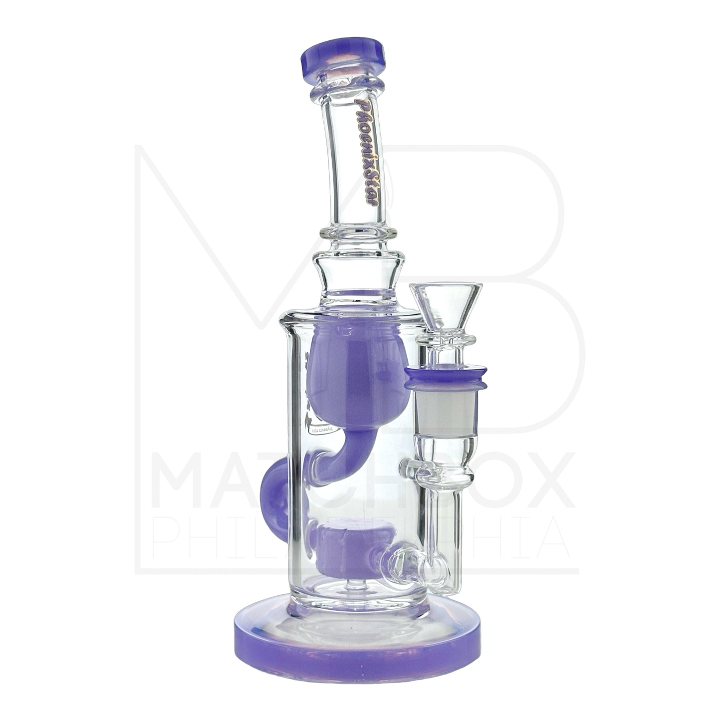 Showerhead Recycler Rig | Purple