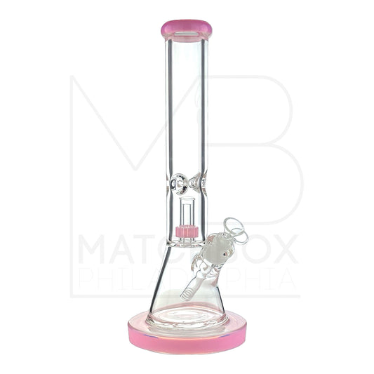 15" Showerhead 9mm Beaker | Pink