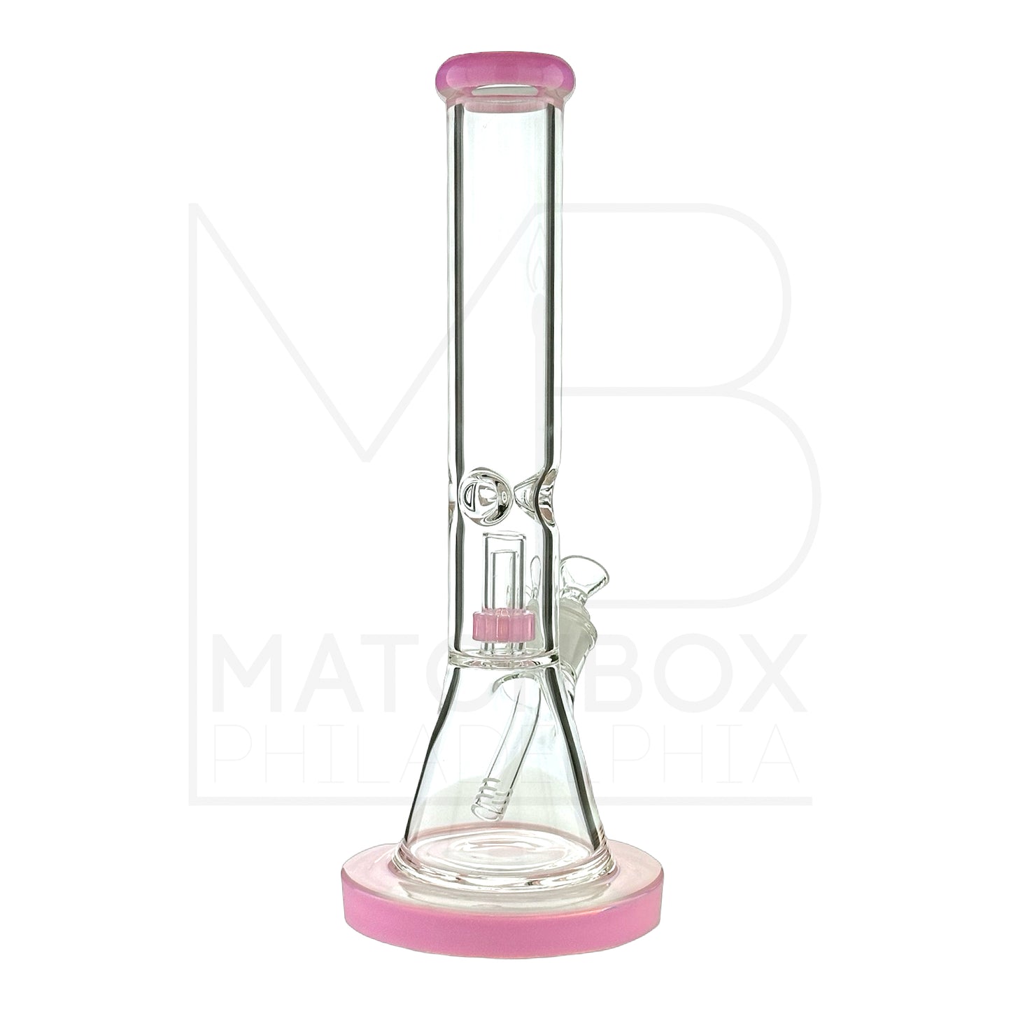 15" Showerhead 9mm Beaker | Pink