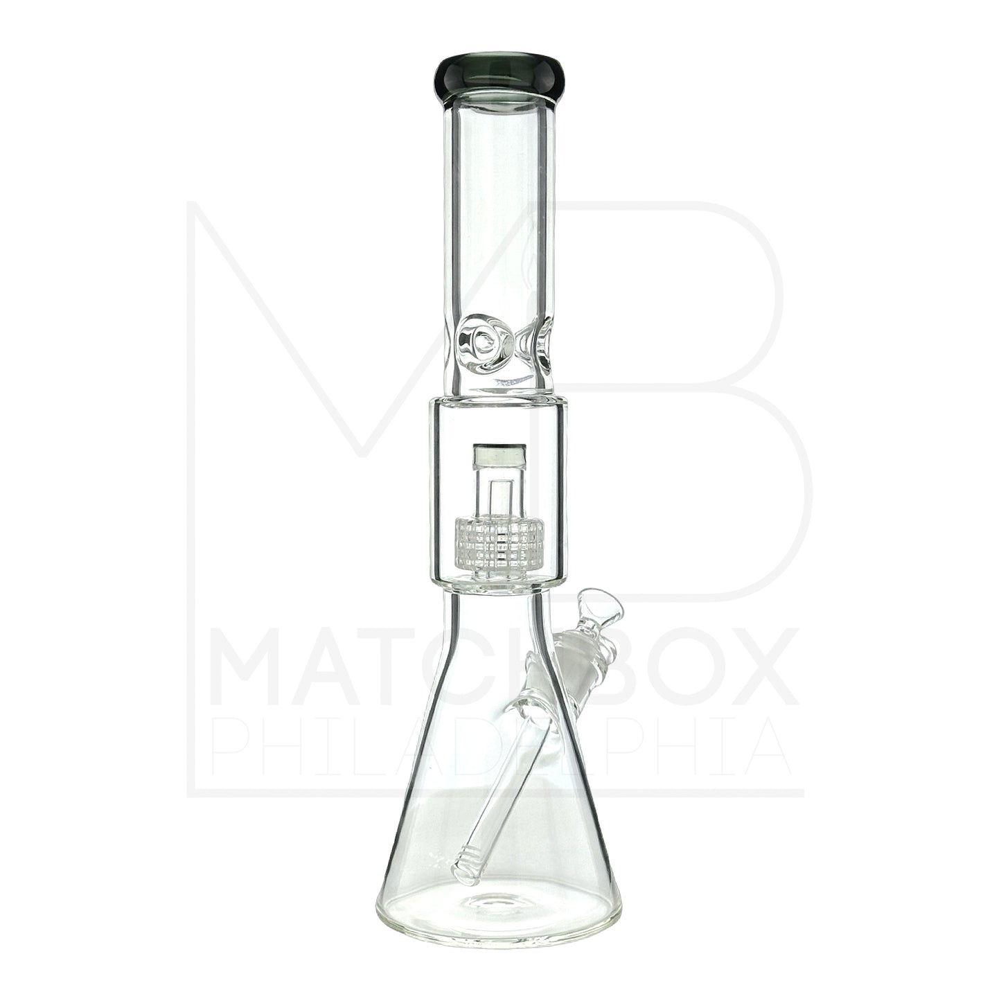 15" UFO Color Lip Beaker | Black