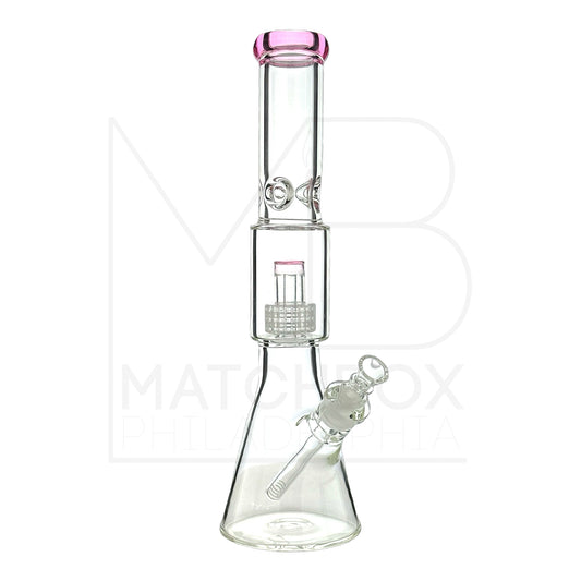 15" UFO Color Lip Beaker | Pink