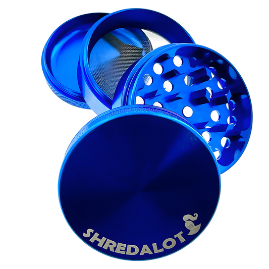 50mm 4 Piece Grinder | Blue