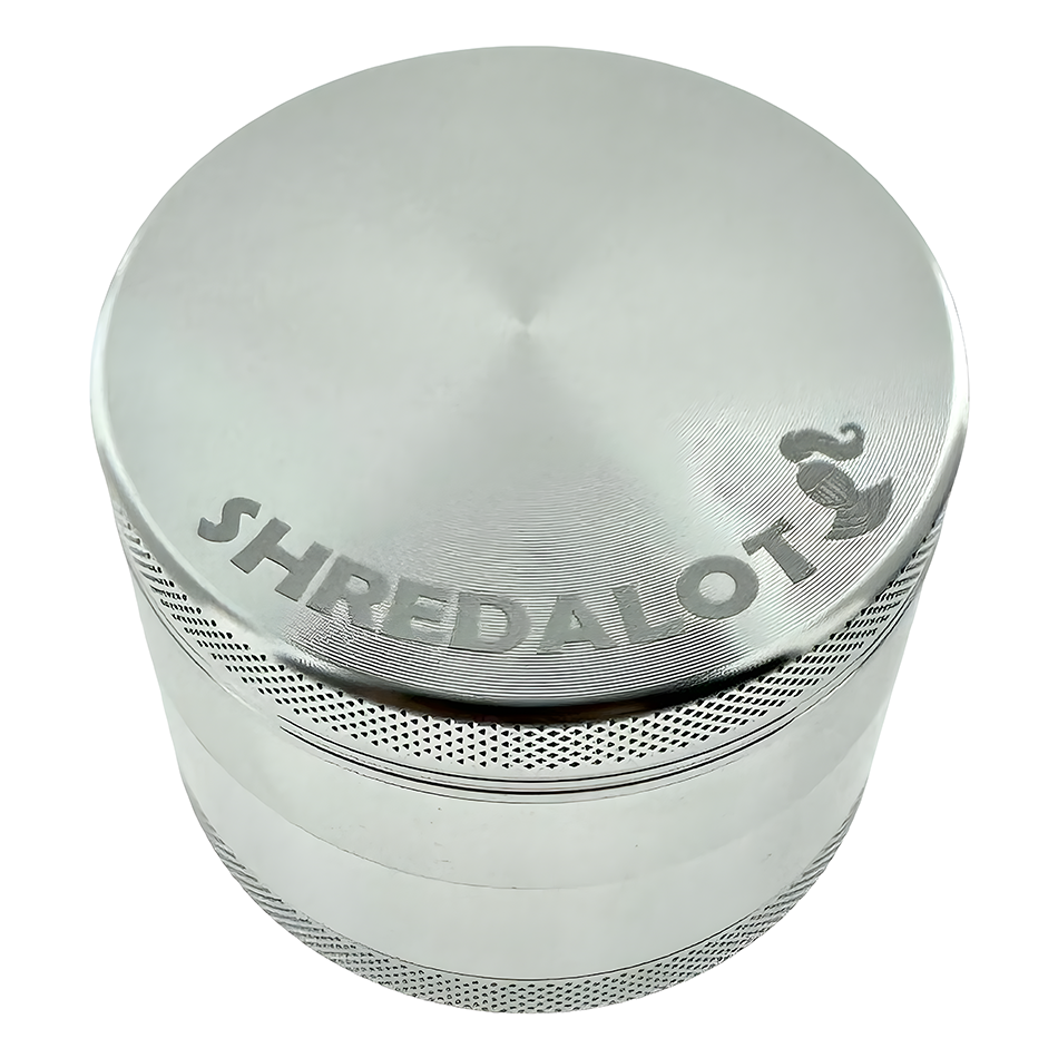 50mm 4 Piece Grinder | Silver