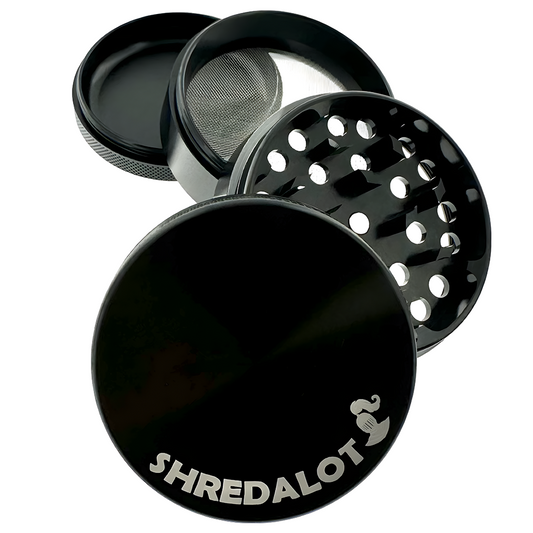 50mm 4 Piece Grinder | Black