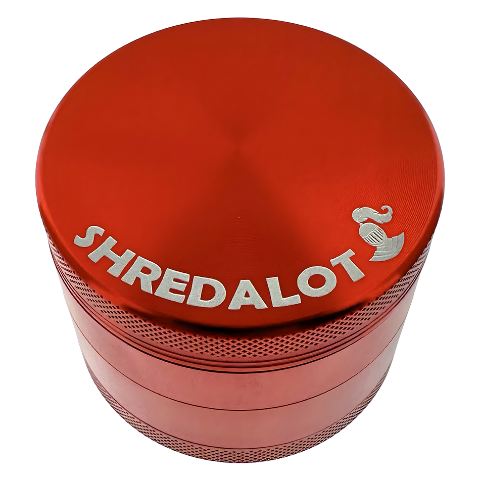 50mm 4 Piece Grinder | Red