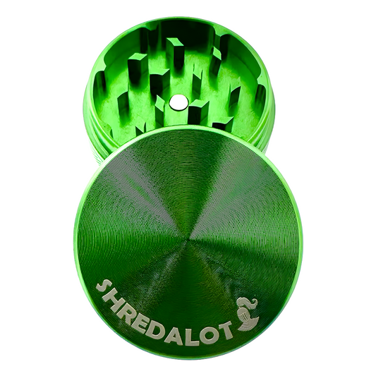 60mm 2 Piece Grinder | Green