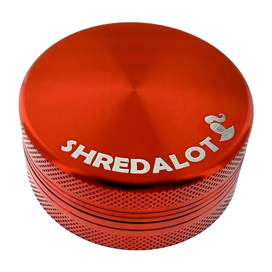 60mm 2 Piece Grinder | Red