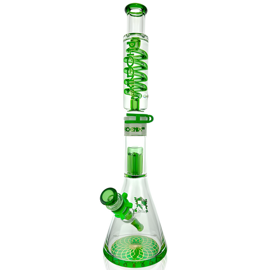 Tree Perc Beaker Coil | Green