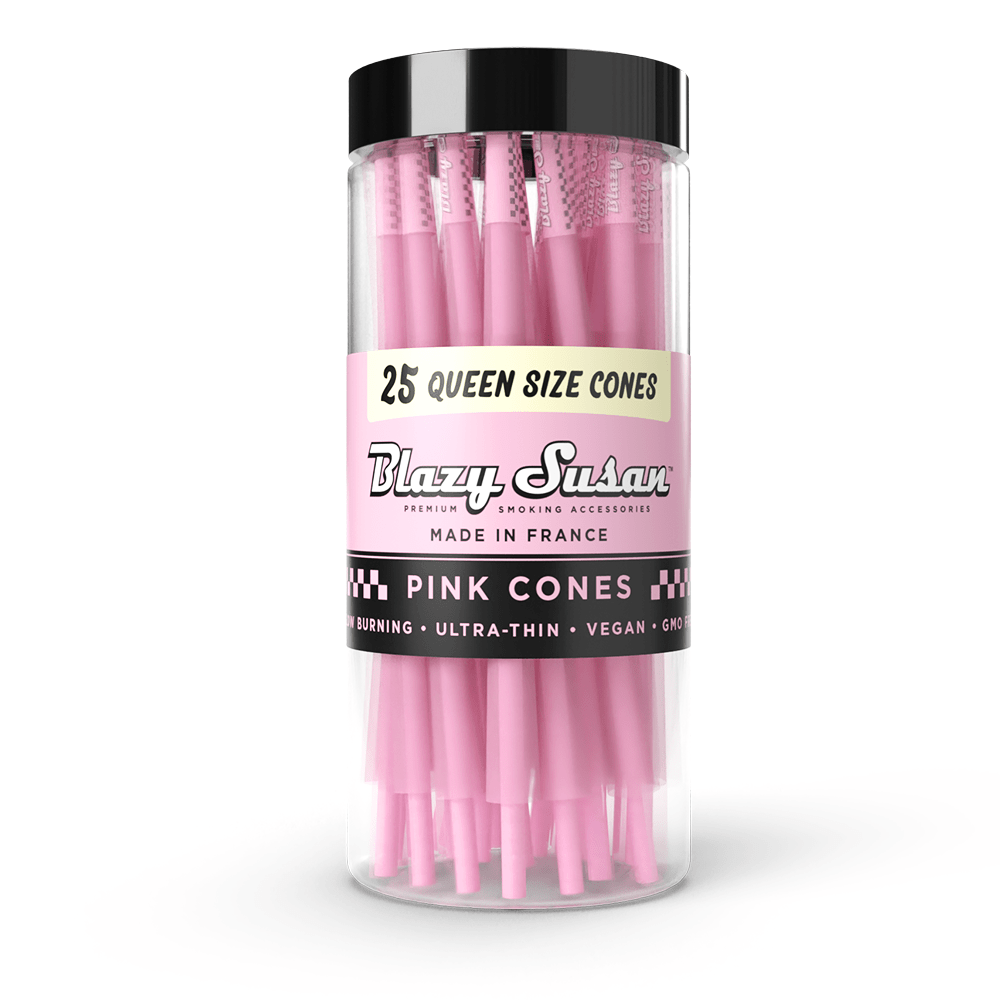 Queen Size 25pk Cones | Pink