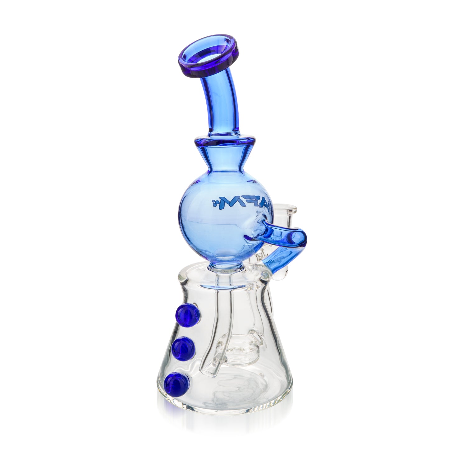 Bubble Head Recycler | Blue