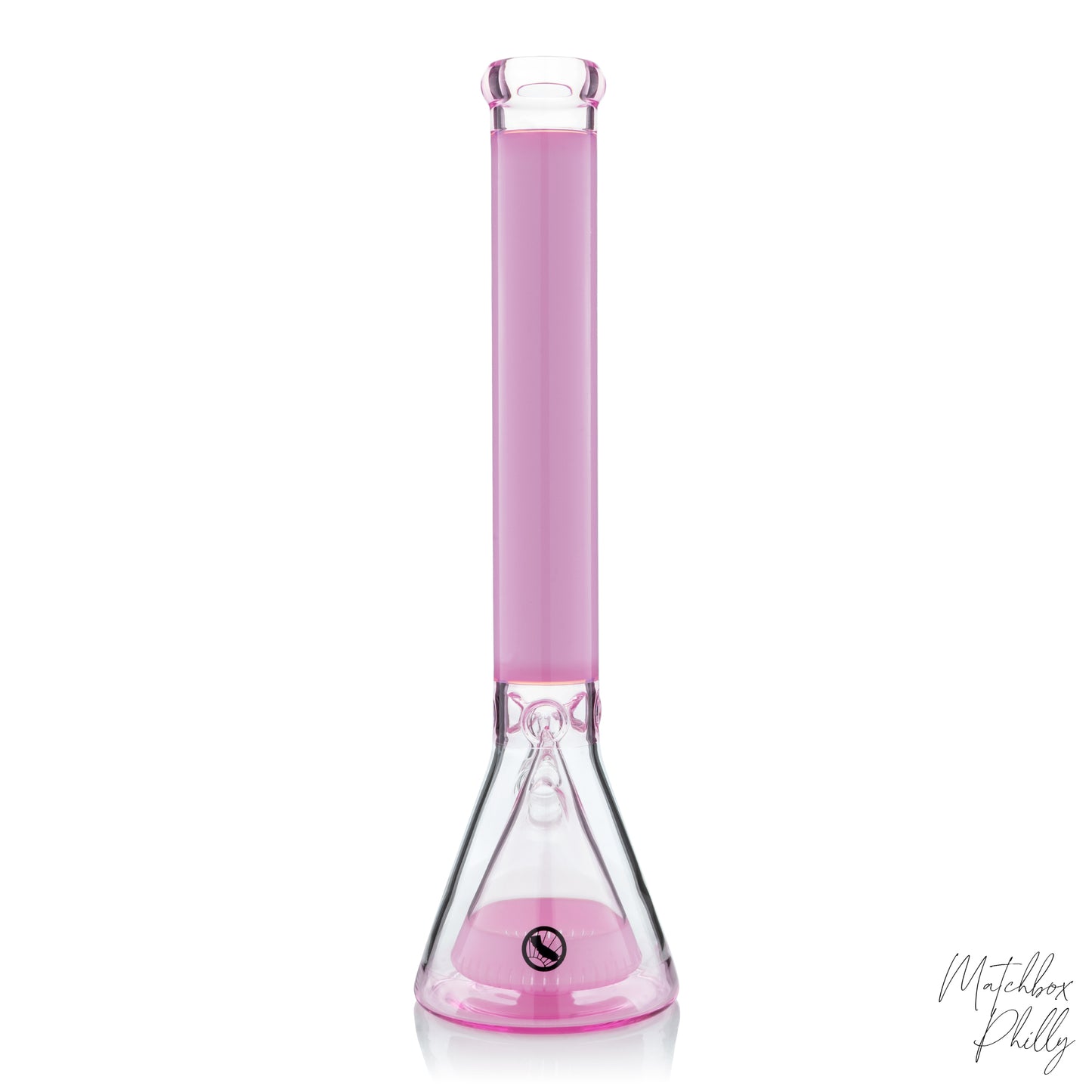 18" Pink/Rose Manhattan Beaker