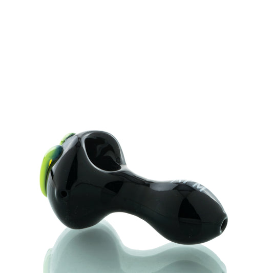 Spoon with Horns | Black w/ Green