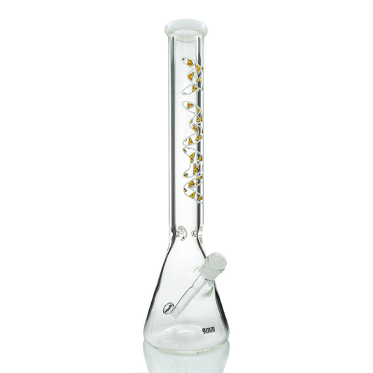 18" 9MM Pizza Logo Beaker