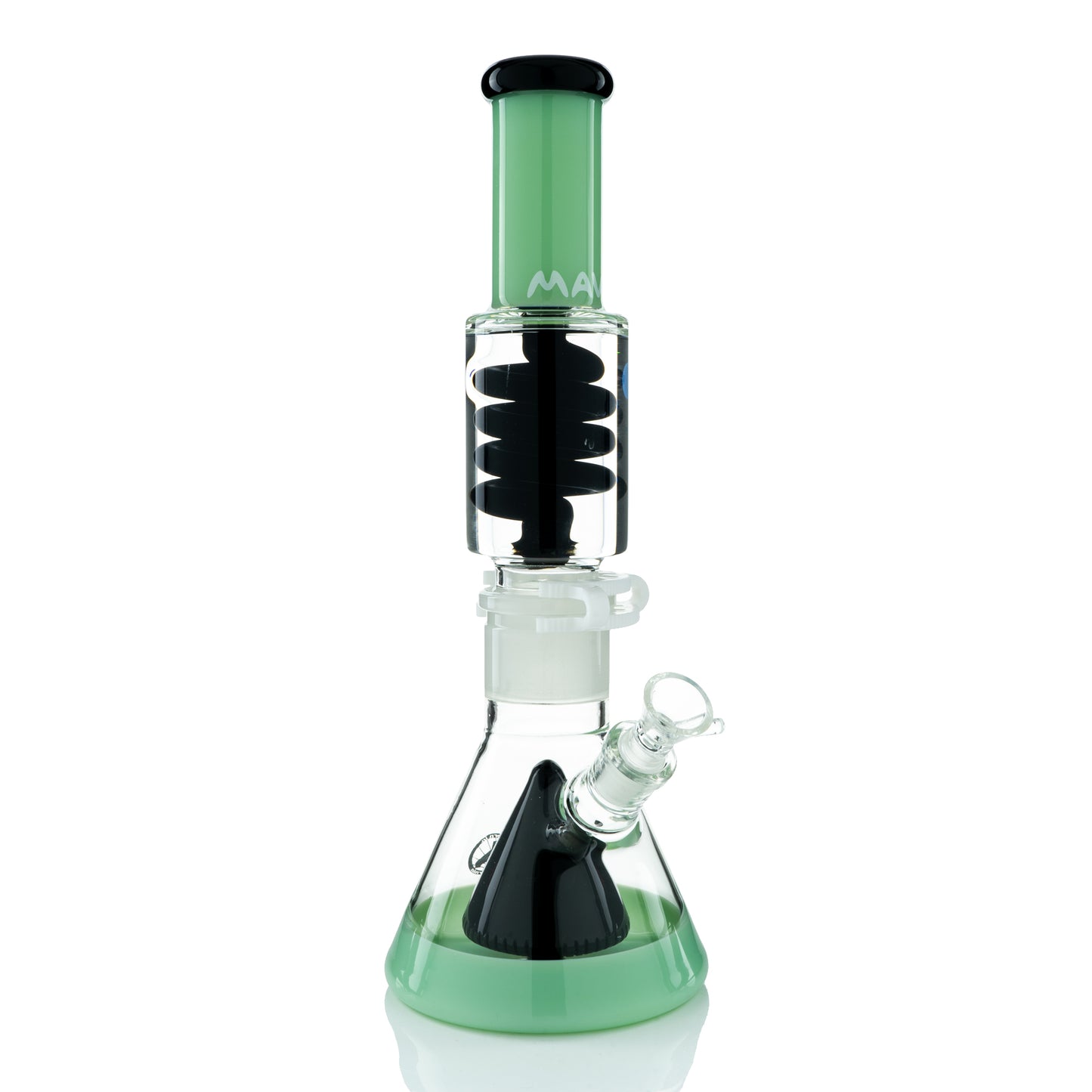 14" Pyramid Coil Beaker | Foam & Black