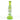 14" Pyramid Coil Beaker | Ooze Green