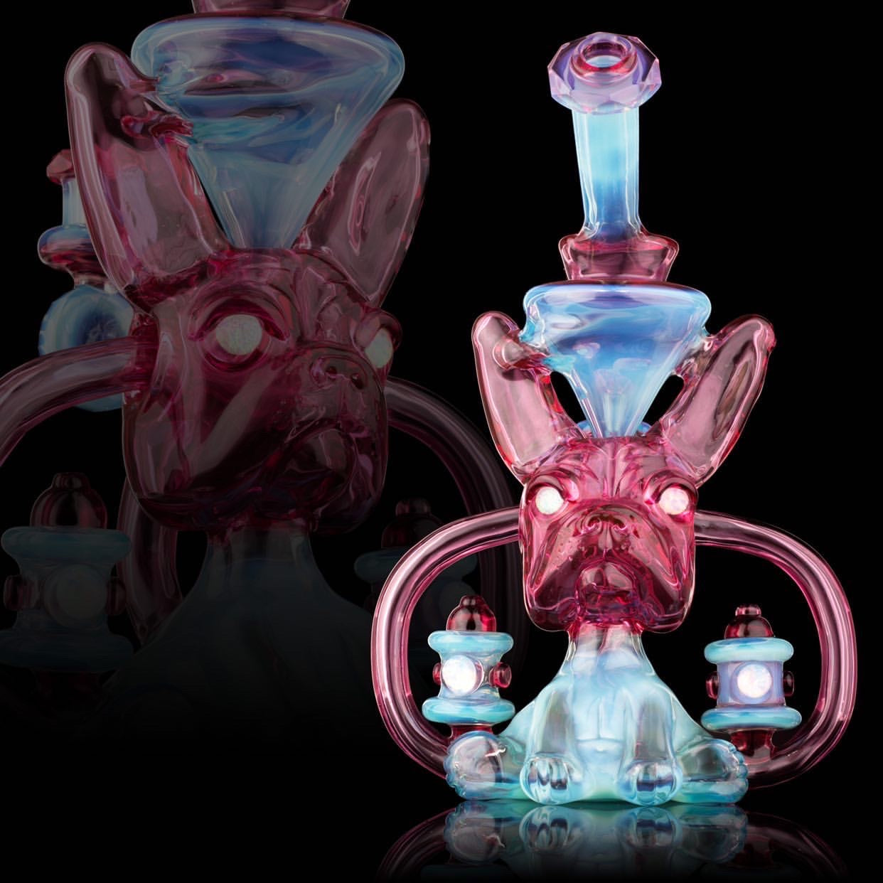 Swanny x JFell - "Mr. Frenchie" Double Drain Portalcycler Collab