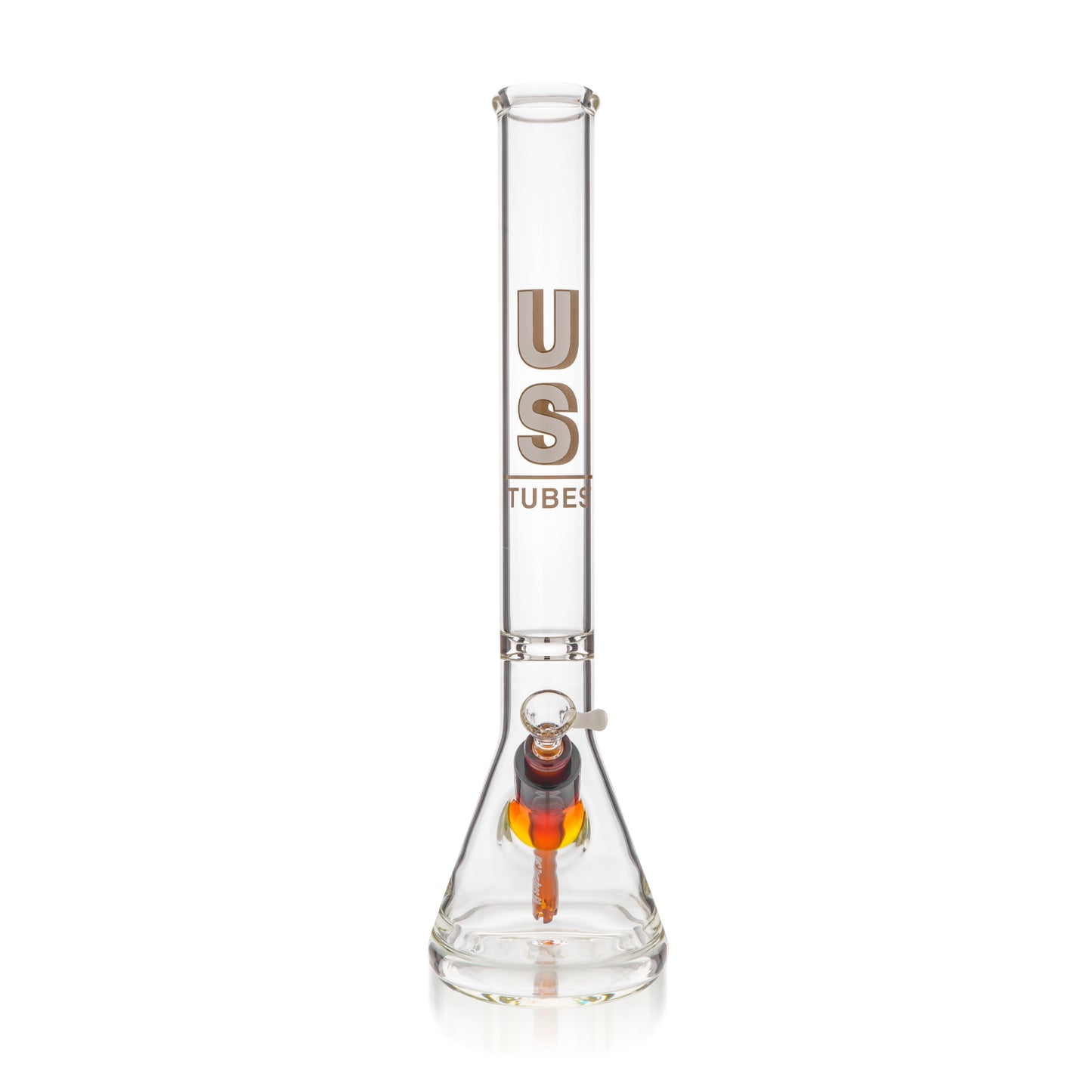 18" Constriction Pinch Beaker | Amber