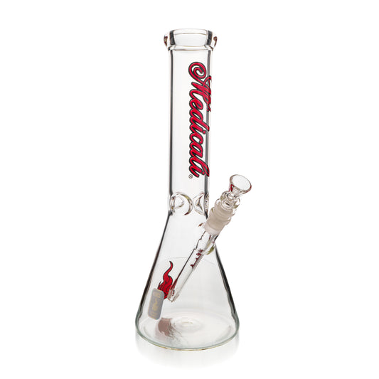 14" Signature Label Beaker | Red