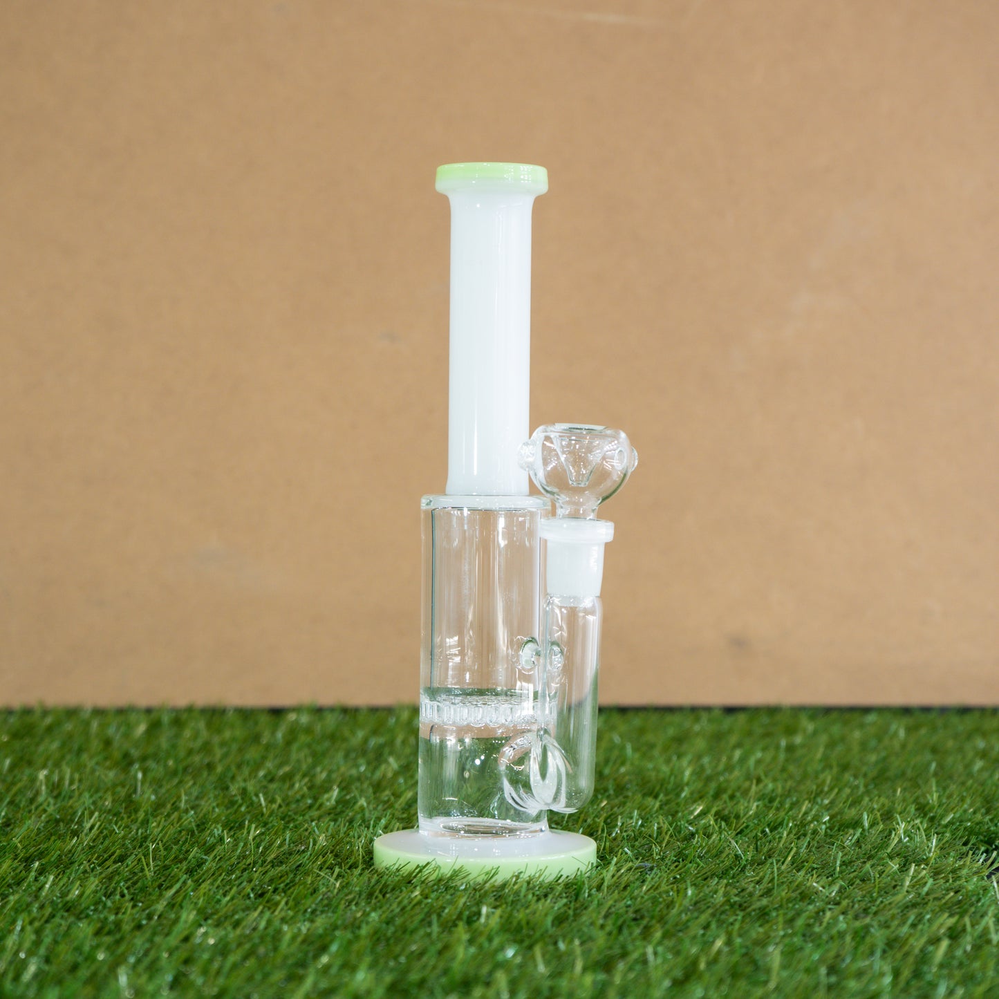 Mini Honeycomb Tube | White/Green