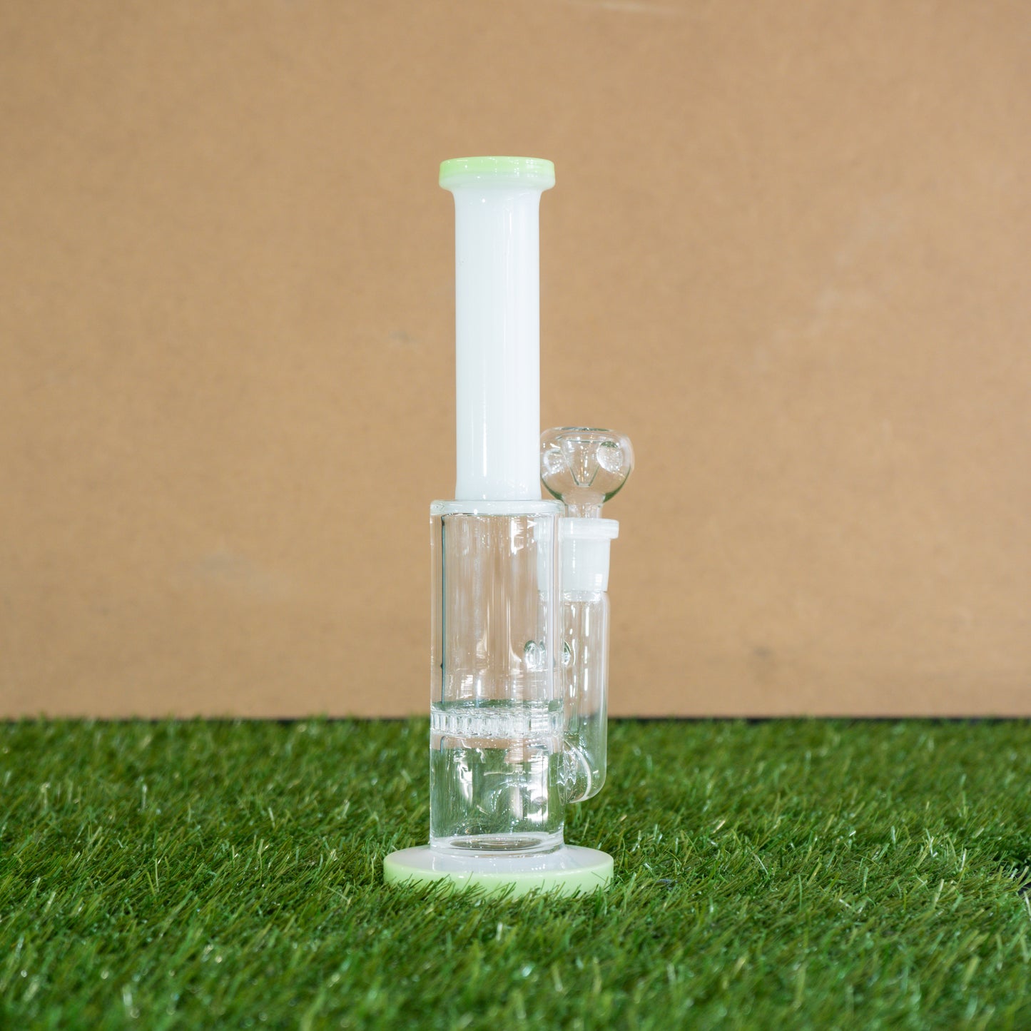 Mini Honeycomb Tube | White/Green