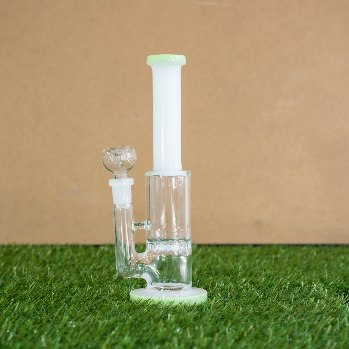 Mini Honeycomb Tube | White/Green