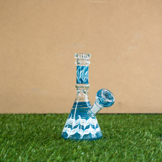 Worked Mini Beaker | Blue