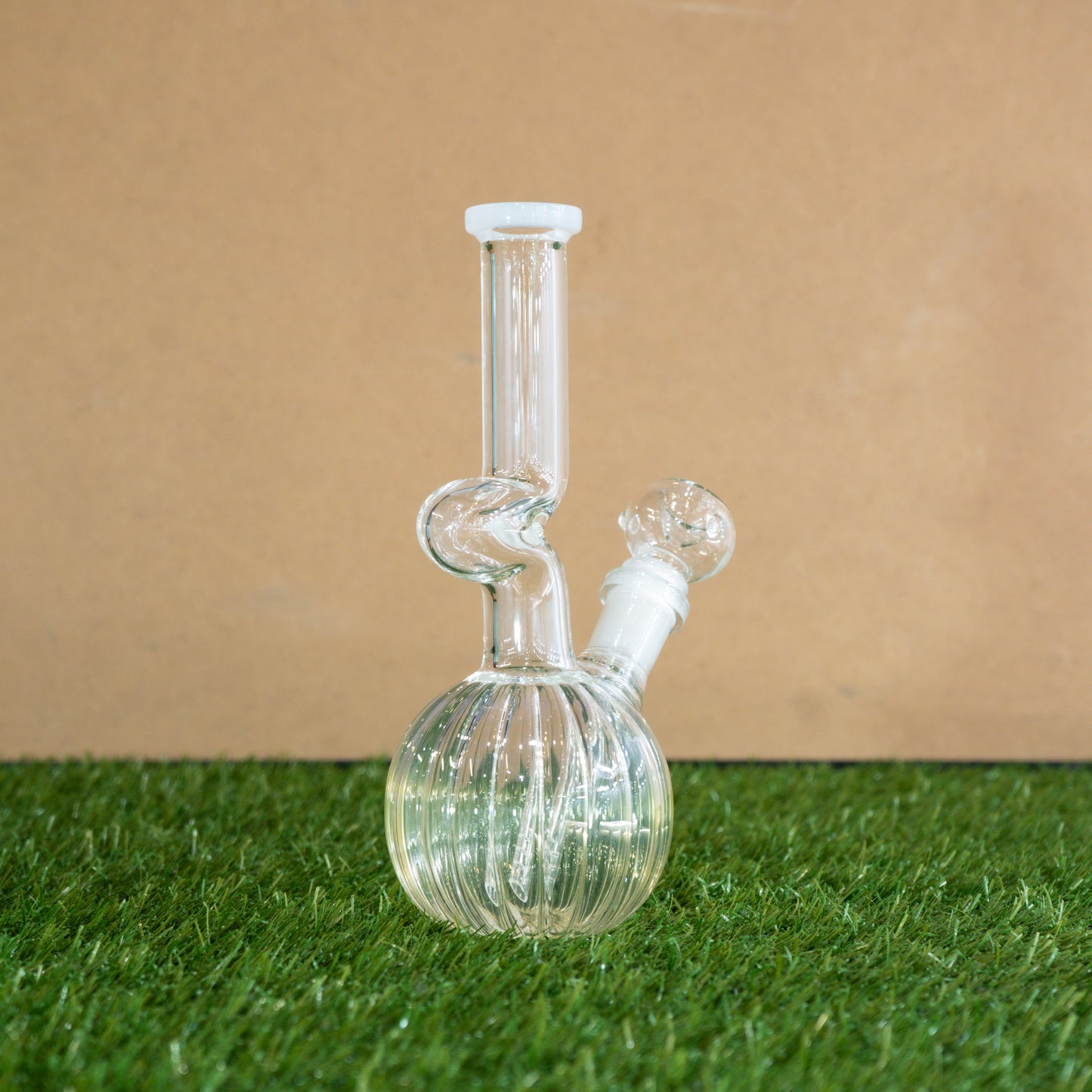 Fumed Bubble Mini Zong | White