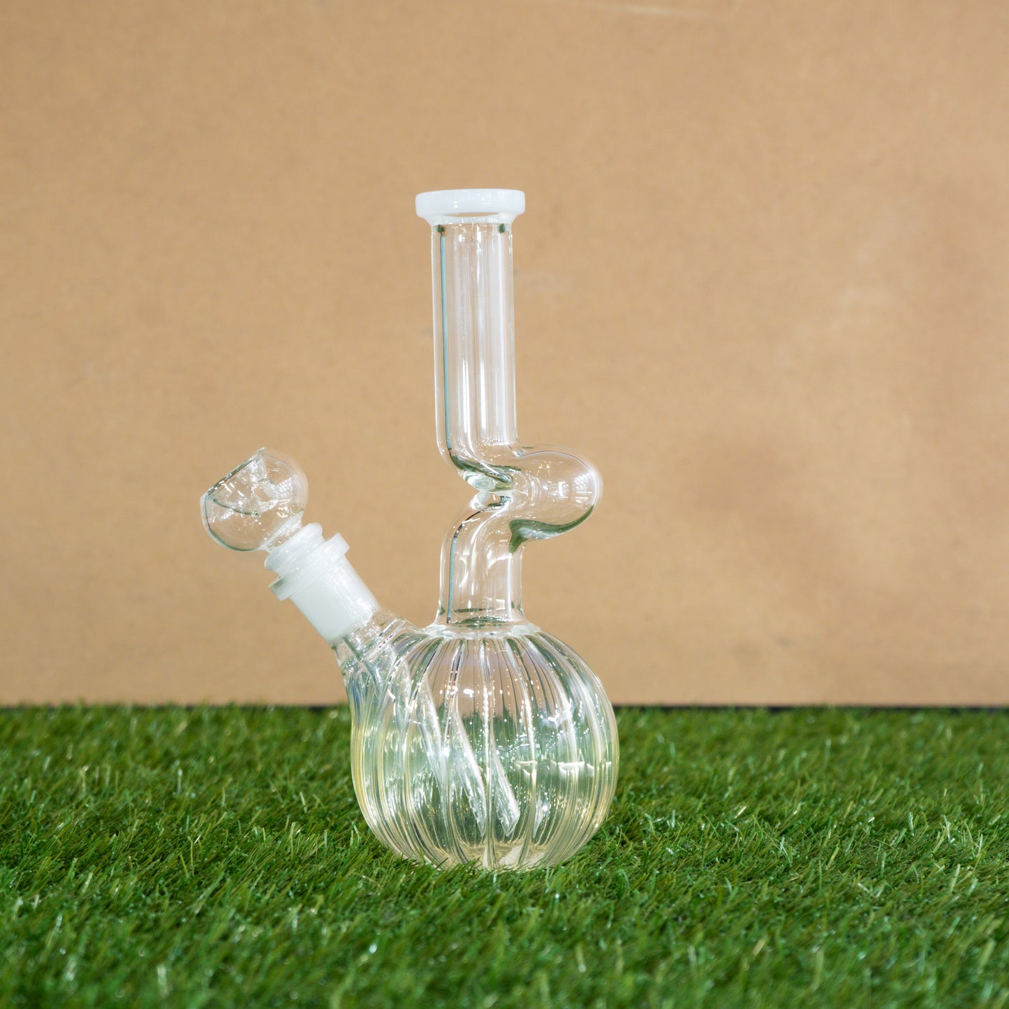 Fumed Bubble Mini Zong | White